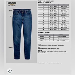 Levi Strauss - Signature Gold “totally shaping pull-on skinny”